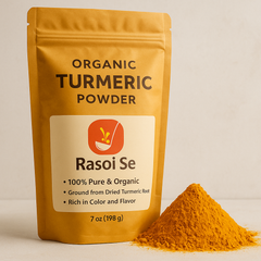 Organic Turmeric Powder (Haldi) – 100% Natural & Pure
